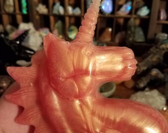LAST CHANCE SALE Rose gold unicorn