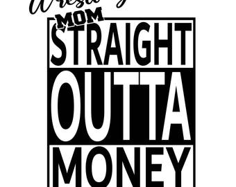Wrestling Mom SVG | Cut File | Cutting File