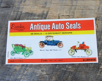 Vintage Eureka Antique Auto Seals