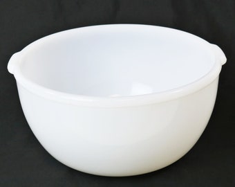 Sunbeam Mixer Large Milk Glass Mixing Bowl For Mixmaster GlasBake