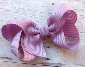 Lavender hair bow - hair bows, girls bows, baby bows, girls hair bows, hair bows for girls, toddler hair bows, hair bow, hair clips, bows