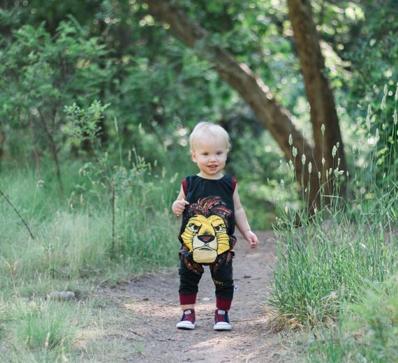 Simba lion King baby romper handmade baby clothes baby