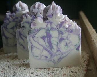 Lavender Vanilla Cold Process Artisan Soap