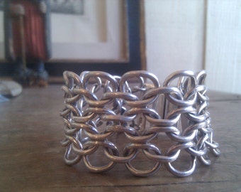 Sterling silver vintage Mexican bracelet