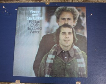 Vintage 1970s (1970) Vinyl Record Simon and Garfunkel - Bridge Over Troubled Water LP / Full Length Album