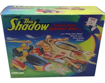 vintage The Shadow Serpent Bike action figure toy kenner 1994 NICE