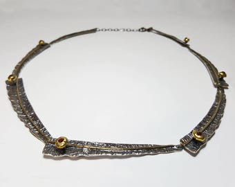 Unique Necklace for Wife, Unique Necklaces for Women, Swarovski Crystal Necklace Red, Unique Necklace Silver, Crystal Necklace for Women