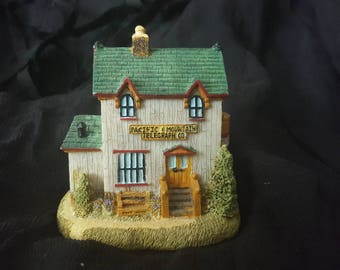 Mini Village House Hand Painted Vintage