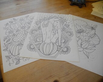 colouring page from colour it book 2