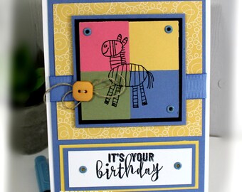Birthday Card- Stampin' Up It's Your Bithday