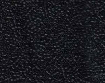5g DB310 Miyuki Delica Bead Matte Black
