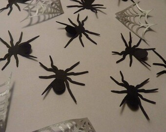 Halloween Spider & Spider Web Confetti (100 Count)
