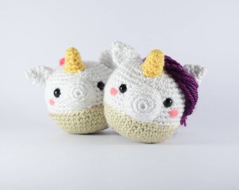 Unicorn Cupcake Amigurumi PATTERN
