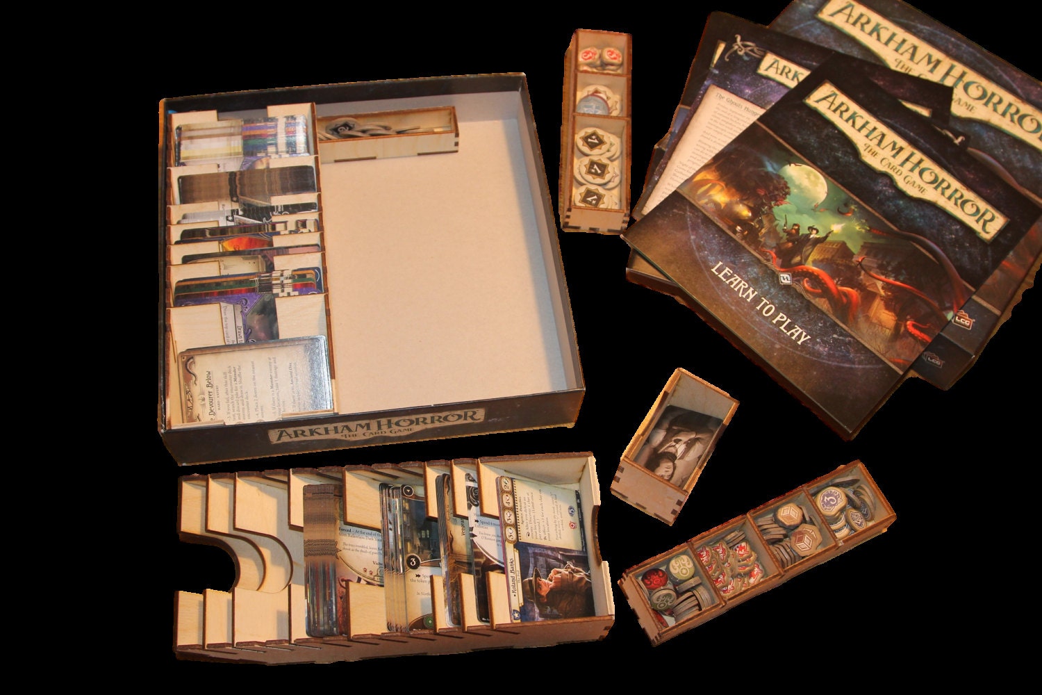 New Arkham Horror The Card Game Organiser Insert DIY