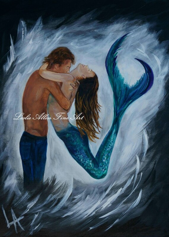 romantic beautiful mermaid