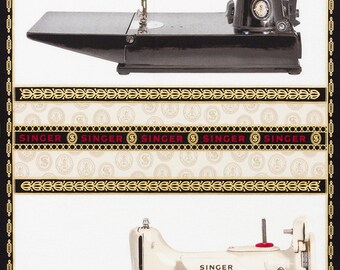 Sewing with Singer Antique Featherweights by Singer for Robert Kaufman