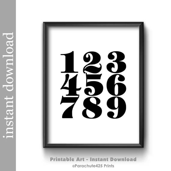 numbers-printable-typography-art-number-symbols-symbols