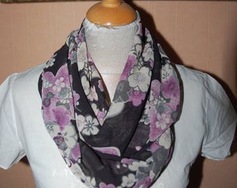 scarf printed infinity scarf