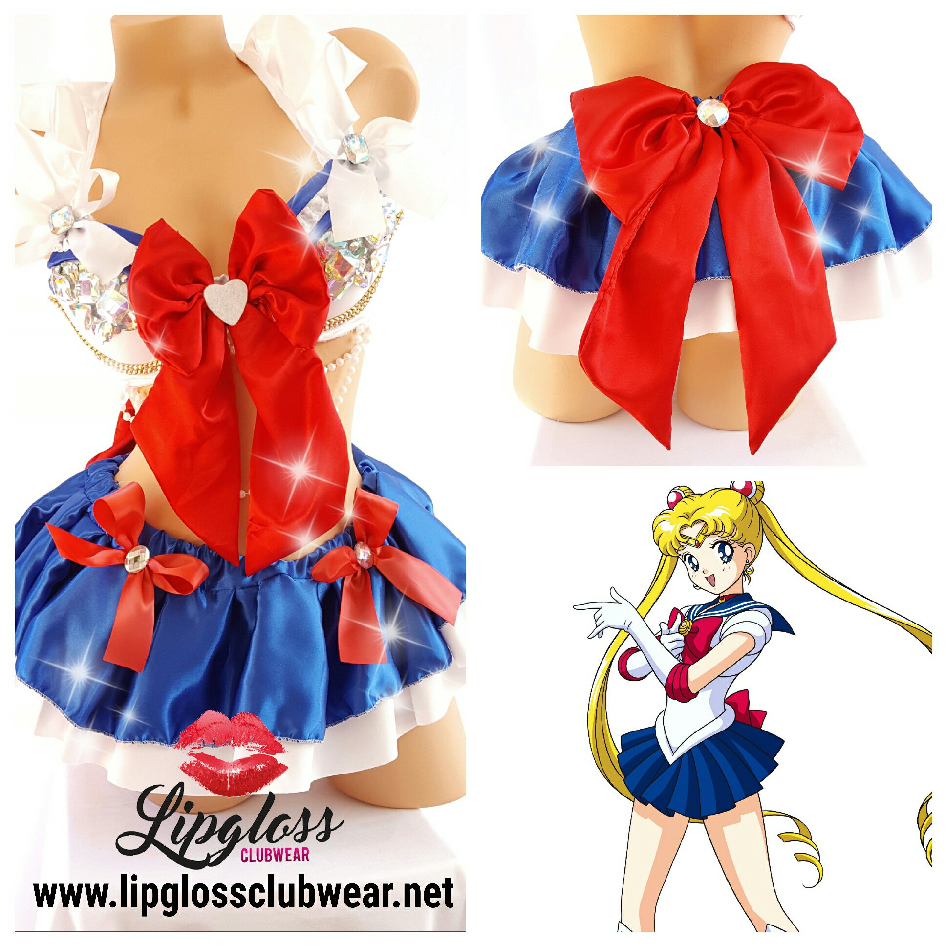 Sailor Moon Costume Sexy Sailor Moon Costume Adult Halloween 3581