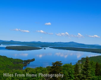 Rangeley Lakes Maine Print + Mat
