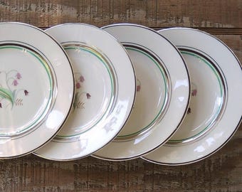 Mid Century Syracuse Coralbel Bread and Butter Plates Set of 4 Modern Dessert Plates Replacement China