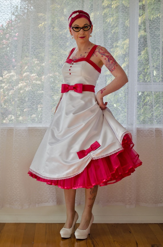 plus size rockabilly wedding dress