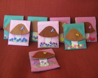 Felt Business Card/Credit Card Holder