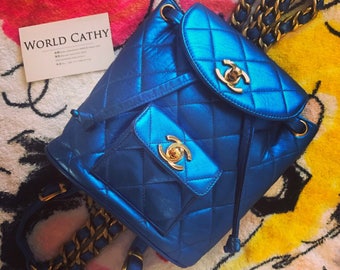 chanel vintage duma backpack