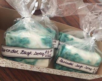 Lavender Sage Celtic Knot Hand Soap