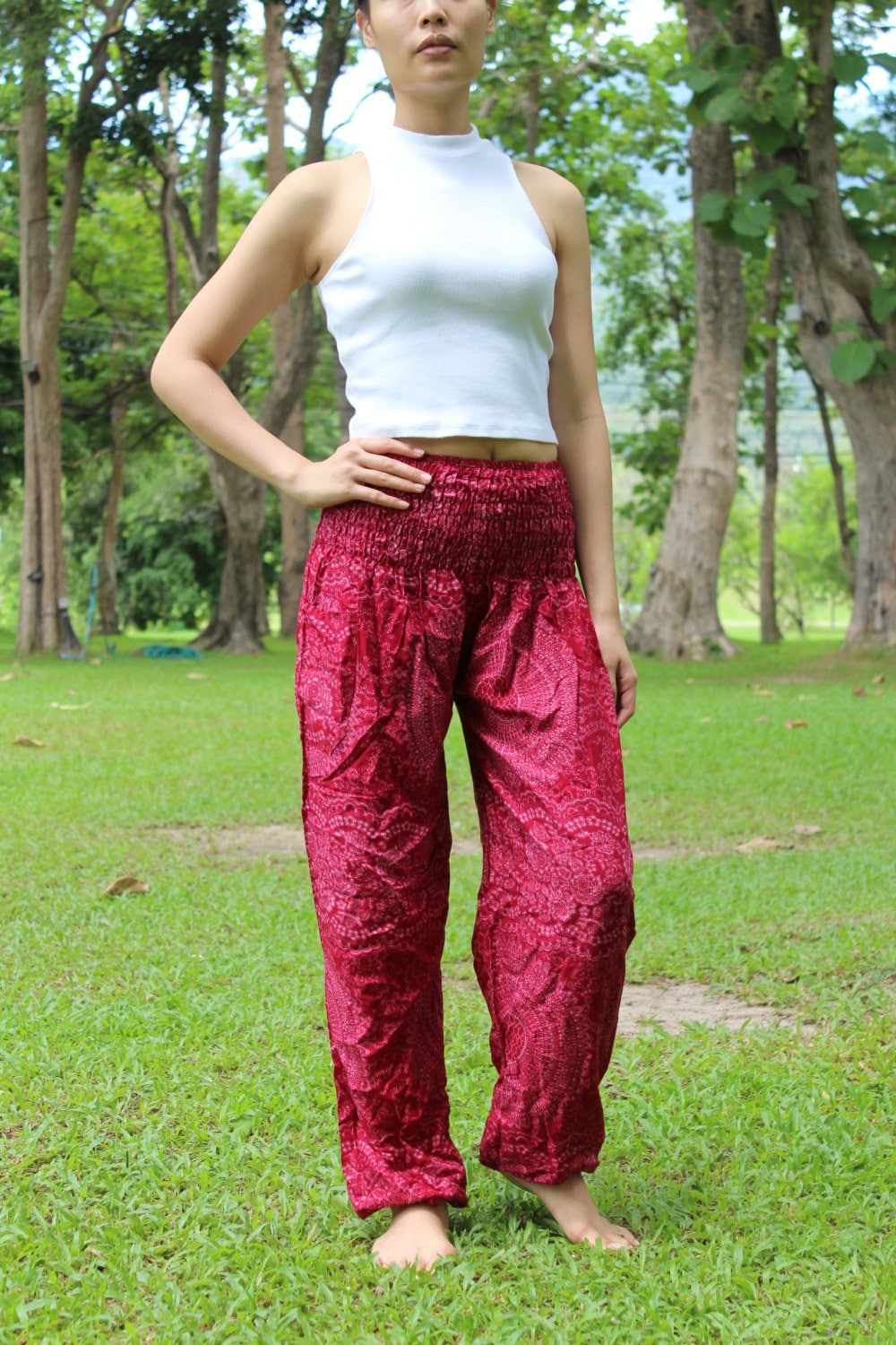 bohemian yoga pants