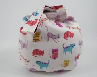 Reversible Japanese Knot Bag