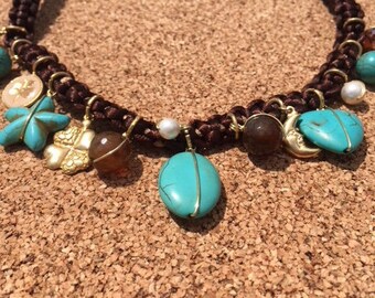 Emerald blue Necklace