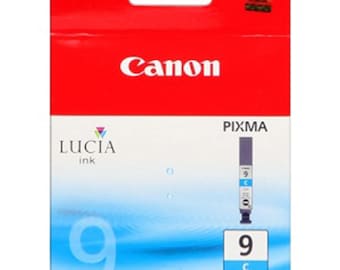 Canon original cartridge. Canon PGI - 9 c Lucia Pigmented ink. CYAN. For printers PIXMA PRO9500
