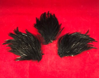 large-one HACKLE FEATHER PAD- New-Headband/Hats/Bridal/Craft/Dress-bird-milinery