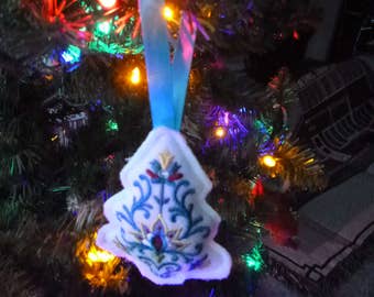 Filigree Tree Christmas Ornament