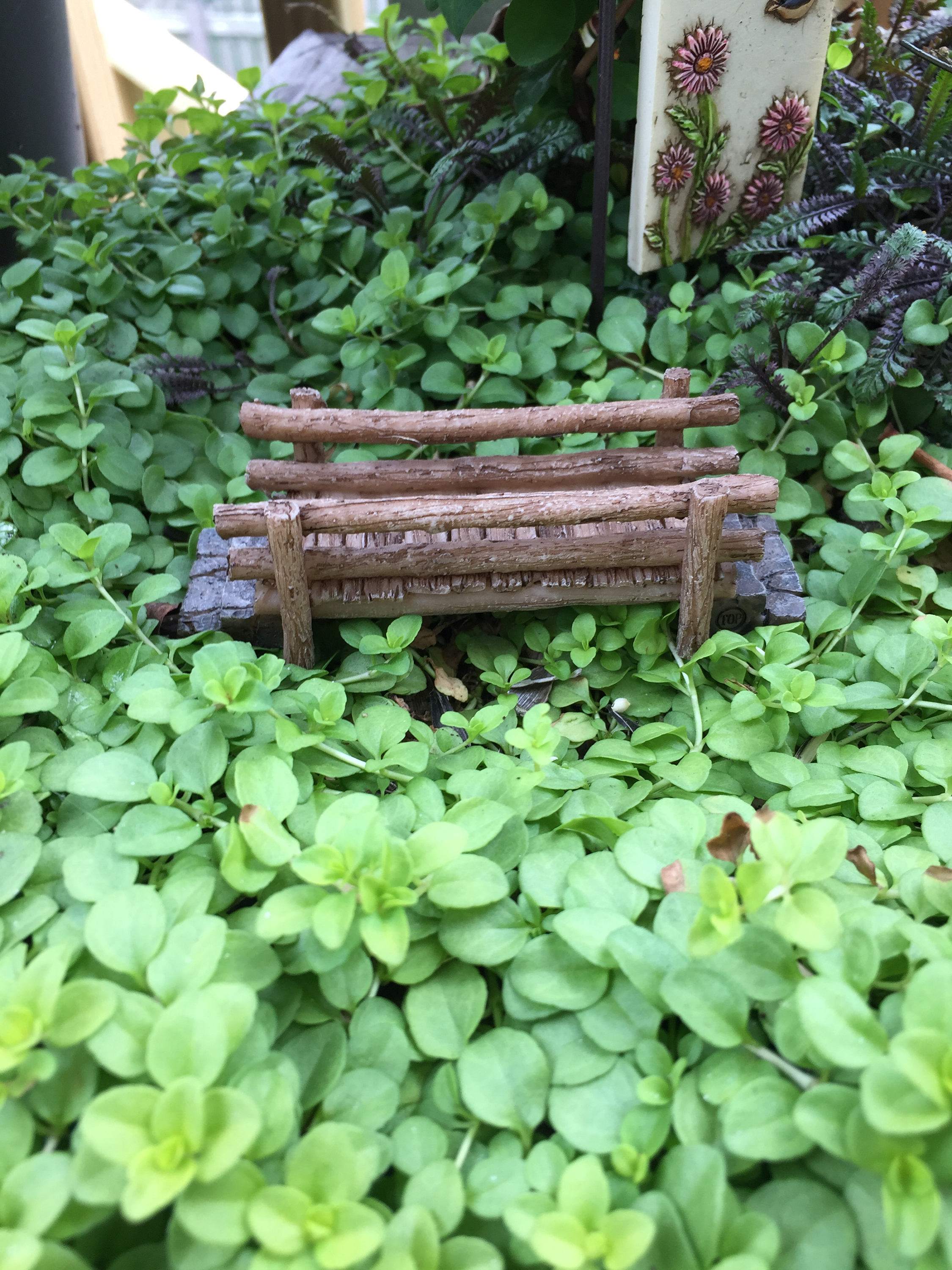 Miniature Bridge Wood Look Fairy Garden Accessory Miniature Bridge Wood Look Fairy Garden Accessory Home Decor Topper Shelf Sitter Crafts