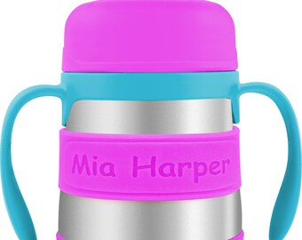 Personalized Baby Bottle Labels & Sippy Cup Labels (2 PACK)