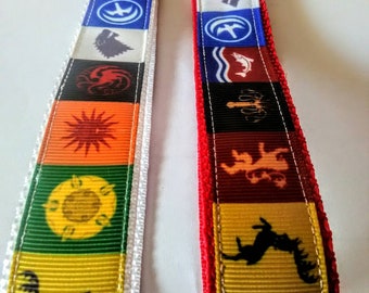 Game of Thrones Keyfob, key chain, wristlet, key holder