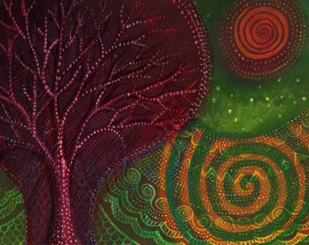 Winter Sun, Original Painting.
