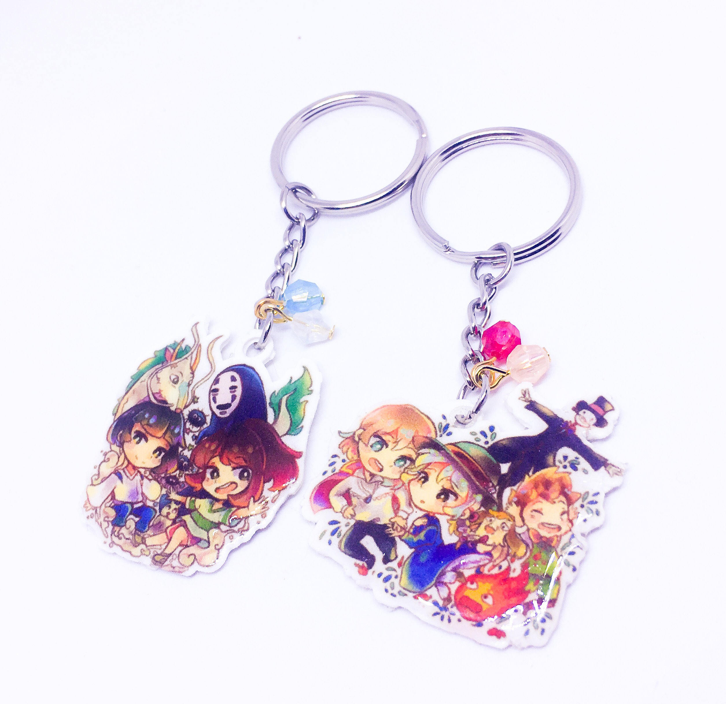 Studio Ghibli keychain howl's moving castle spirted