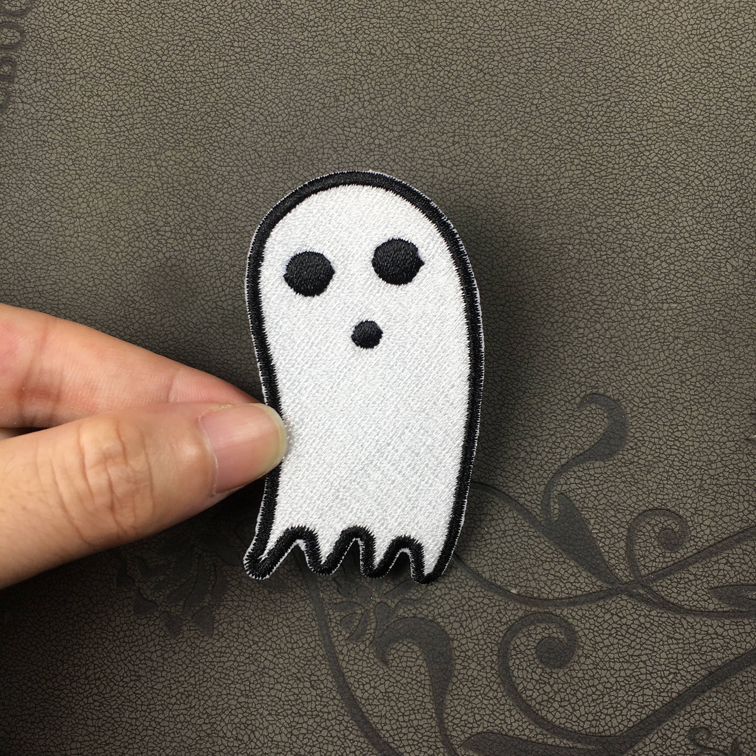 ghost patch embroidered patch iron on patches iron on patch