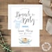 Baby Shower Invitation DIY Printable or PrintedShipped