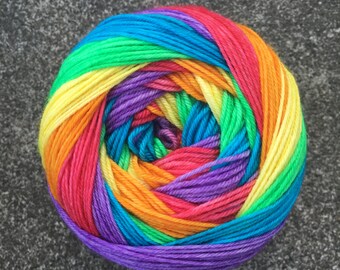 Self Striping Sock Yarn - Prismatic