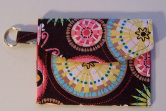 PDF Sewing Pattern Key Chain Coin Purse / Pouch Wallet