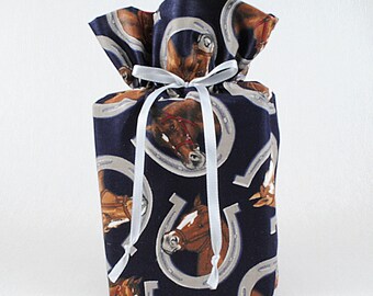 Horses Tissue Box Cover, Horseshoe Kleenex Box Holder, Horses Bathroom Accessories/Bathroom Decoration.