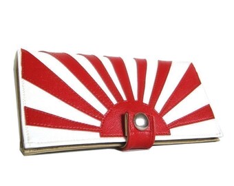 Rising Sun ) Pocketbook Slash Checkbook Holder