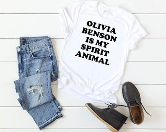 Olivia Benson is my Spirit Animal Shirt, Law and Order T-Shirt, Law and Order: SVU Shirt