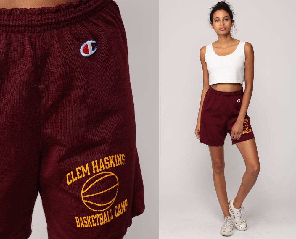 Champion Shorts PLAY HARD 90s Streetwear Basketball Shorts