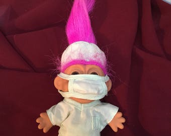 Vintage Doctor Troll Doll