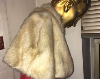 Faux fur neck wrap 1950's replica!